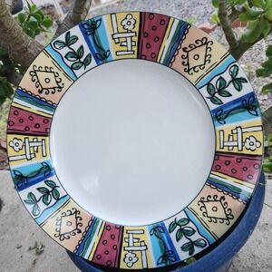 CHRISTOPHER STUART Optima Fine China HK217 ENSEMBLE 12" ROUND CHOP PLATE PLATTER